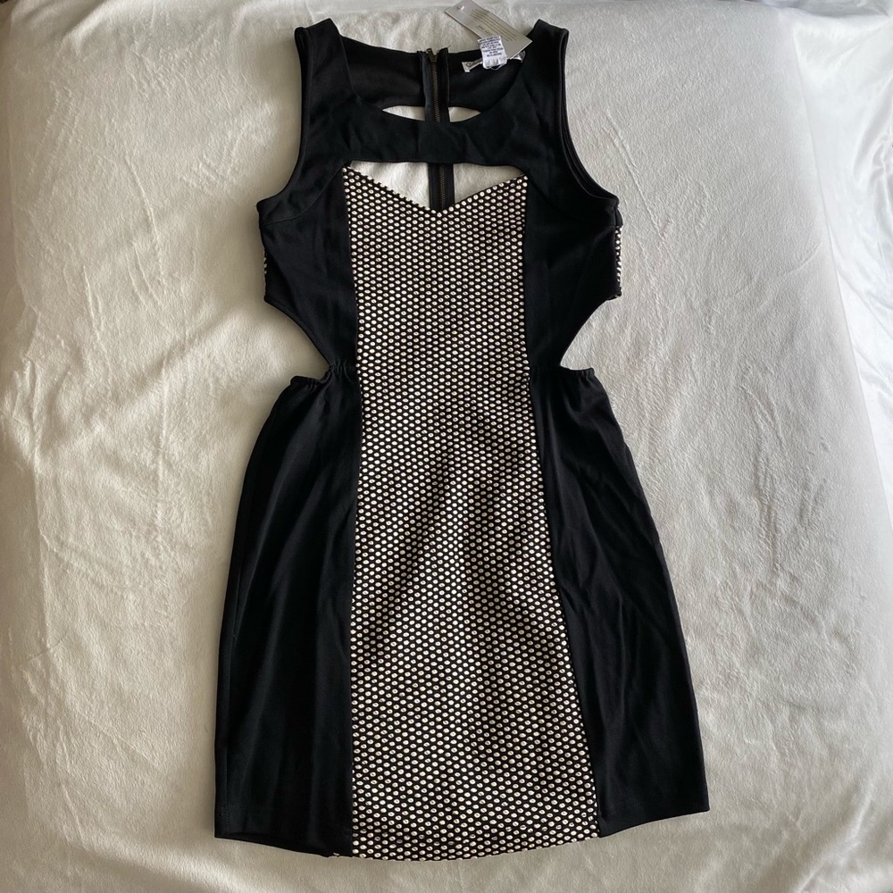 Cutout Bodycon Mini Dress